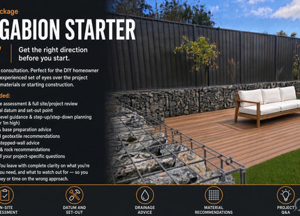 DIY Gabion Consultant Support Packages