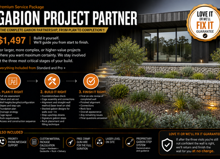 DIY Gabion Consultant Support Packages