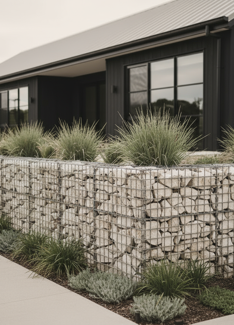 make the house black