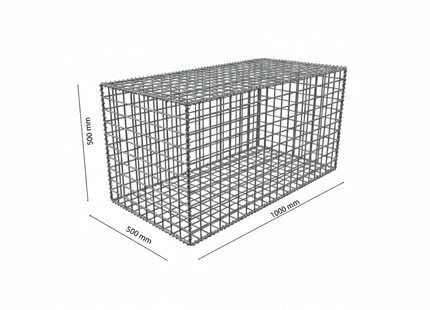Gabion Diy wall Kit 0.5m Wide × 0.5m High